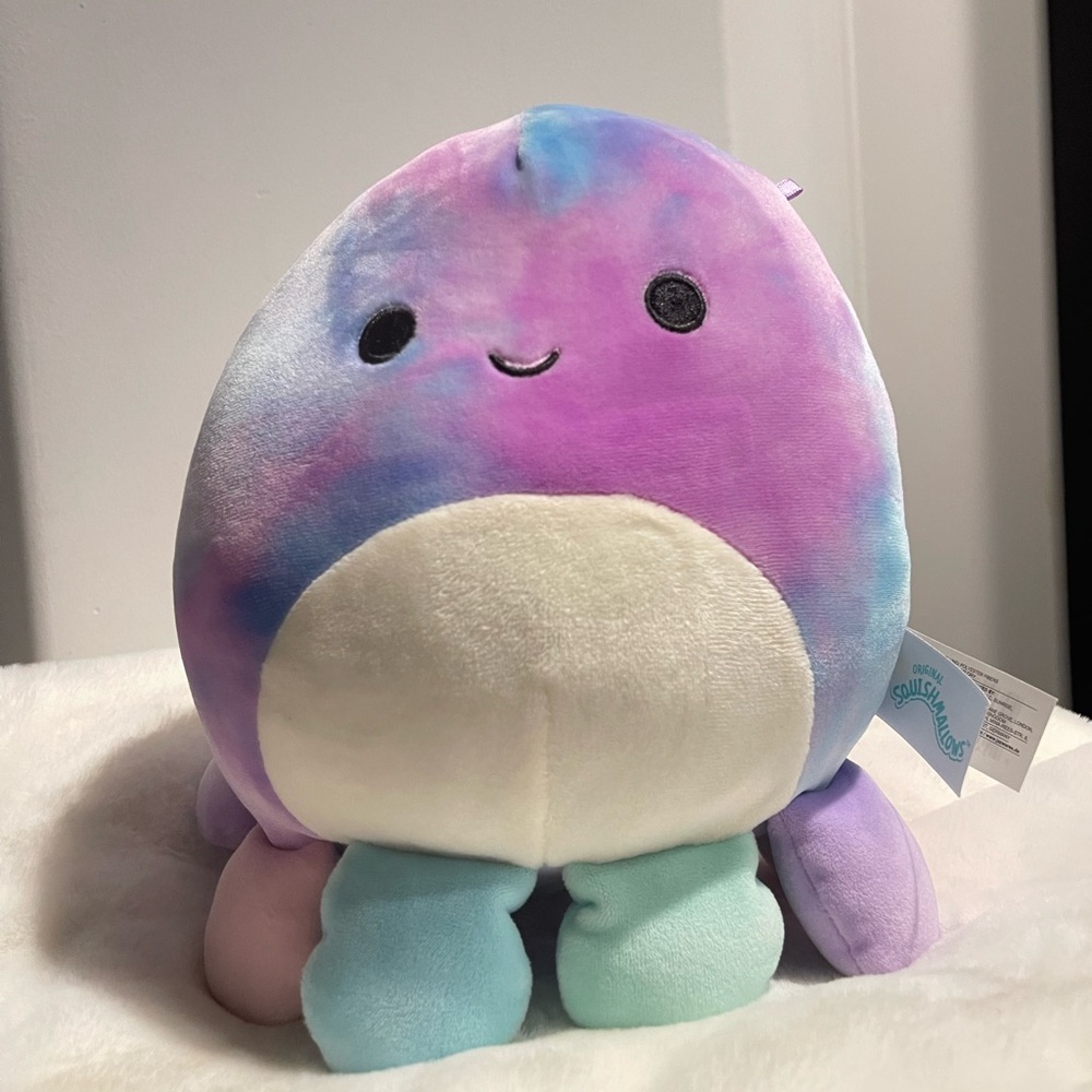 ❤️3/$25Squishmallows Mary the Tie Dye Octopus 8”